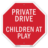 Private Drive Children at Play
