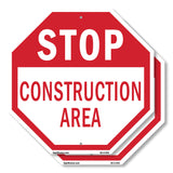Stop Construction Area