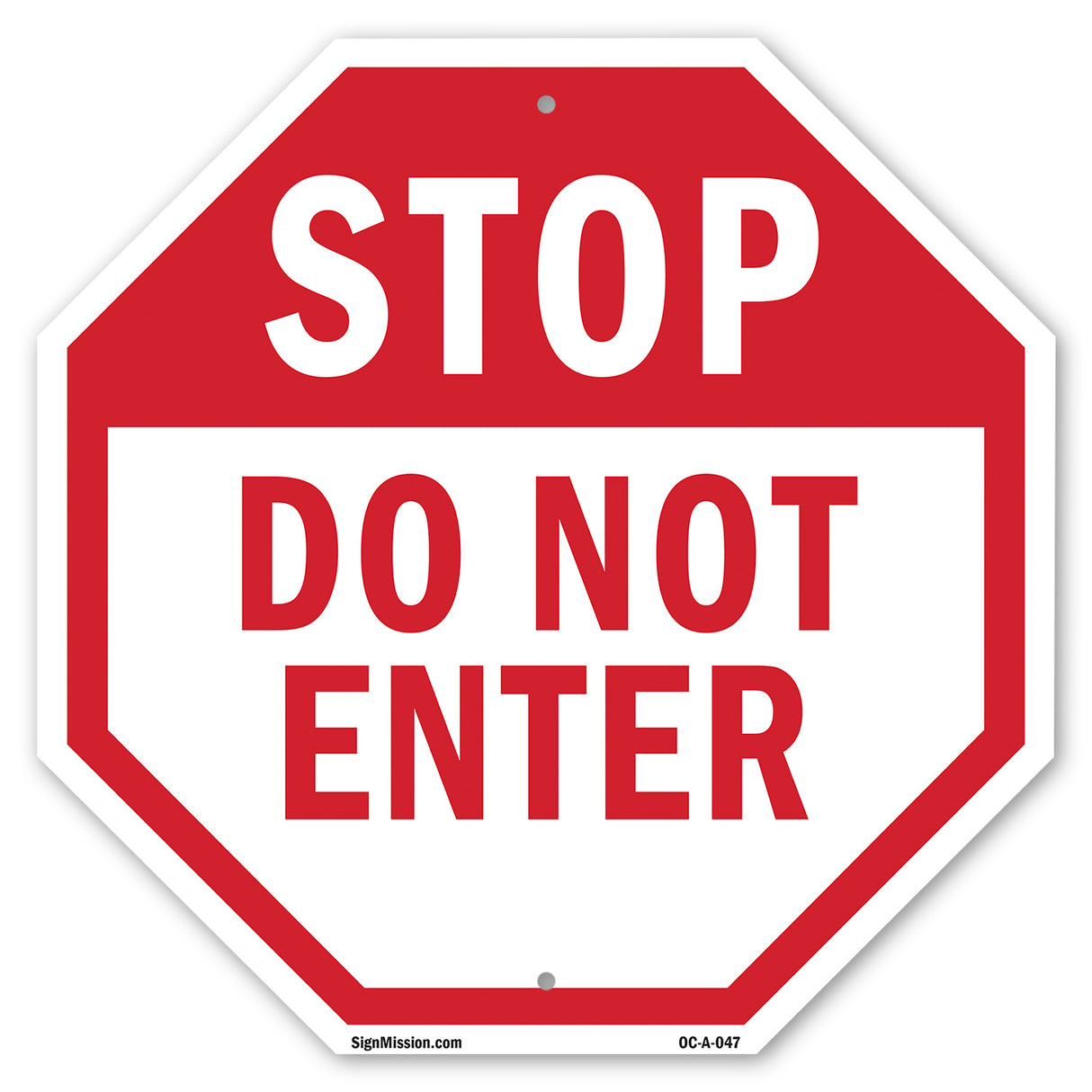 Stop Do Not Enter