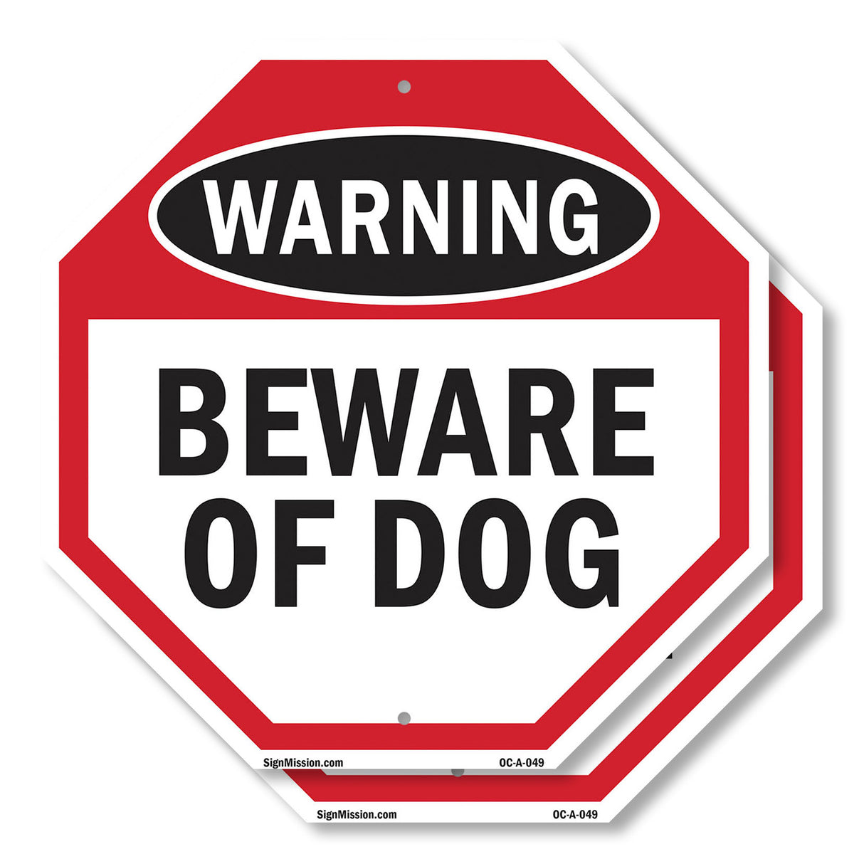 Warning Beware of Dog