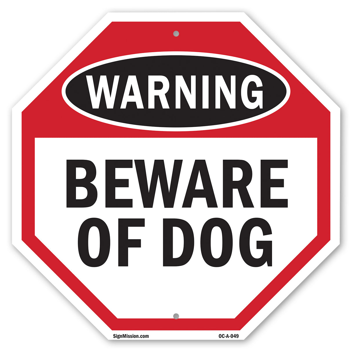 Warning Beware of Dog