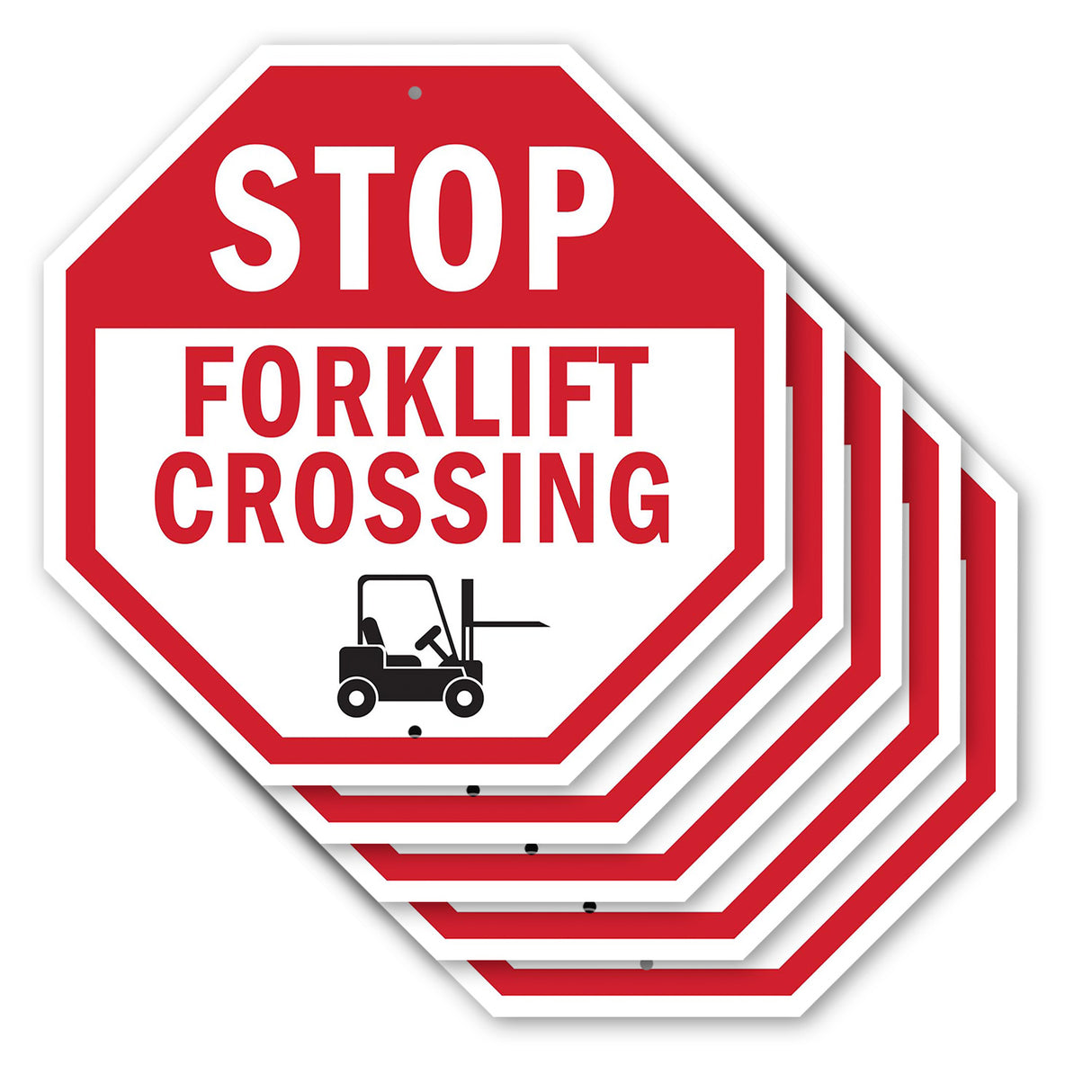 Stop Forklift Crossing
