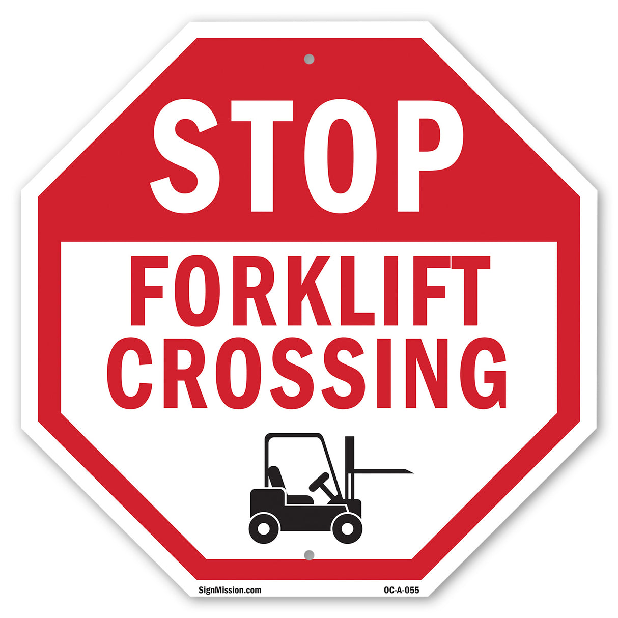 Stop Forklift Crossing