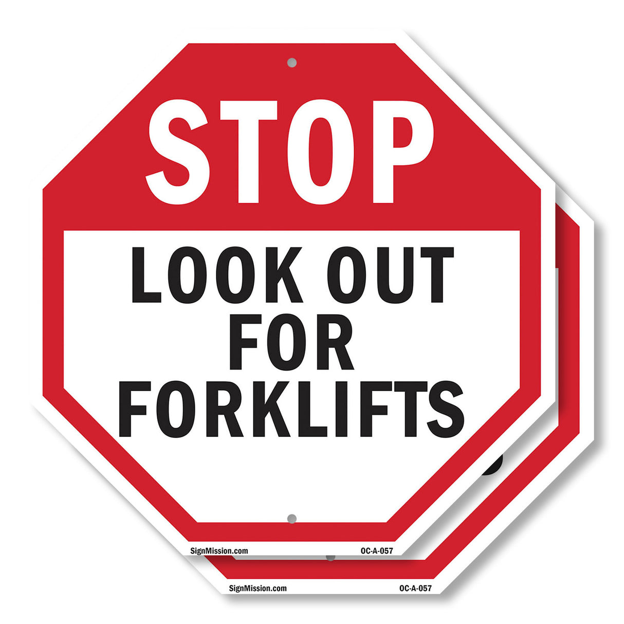 Stop Look Out for Forklifts
