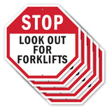 Stop Look Out for Forklifts