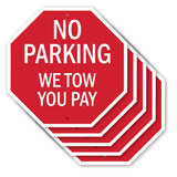 No Parking We Tow You Pay