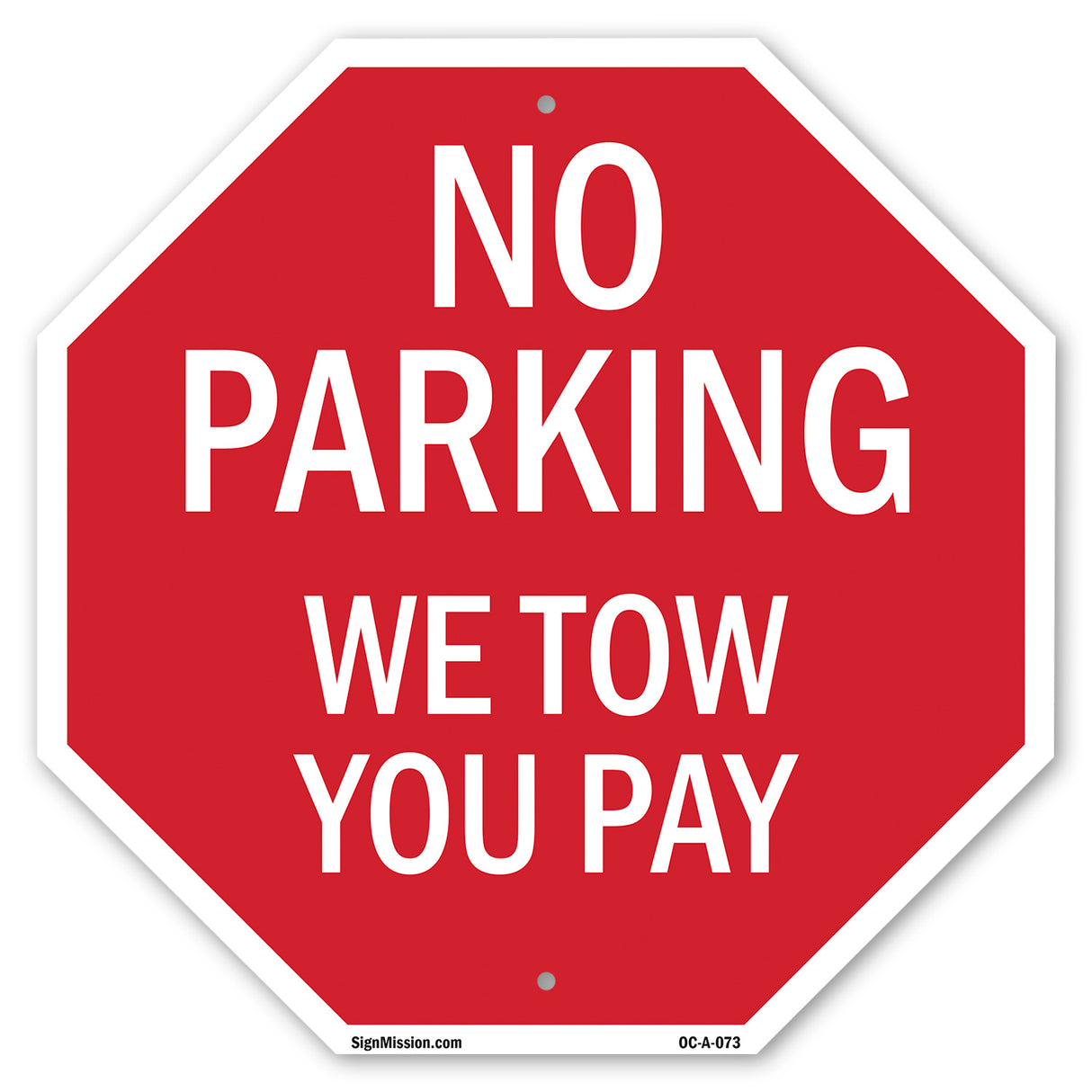 No Parking We Tow You Pay