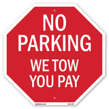 No Parking We Tow You Pay