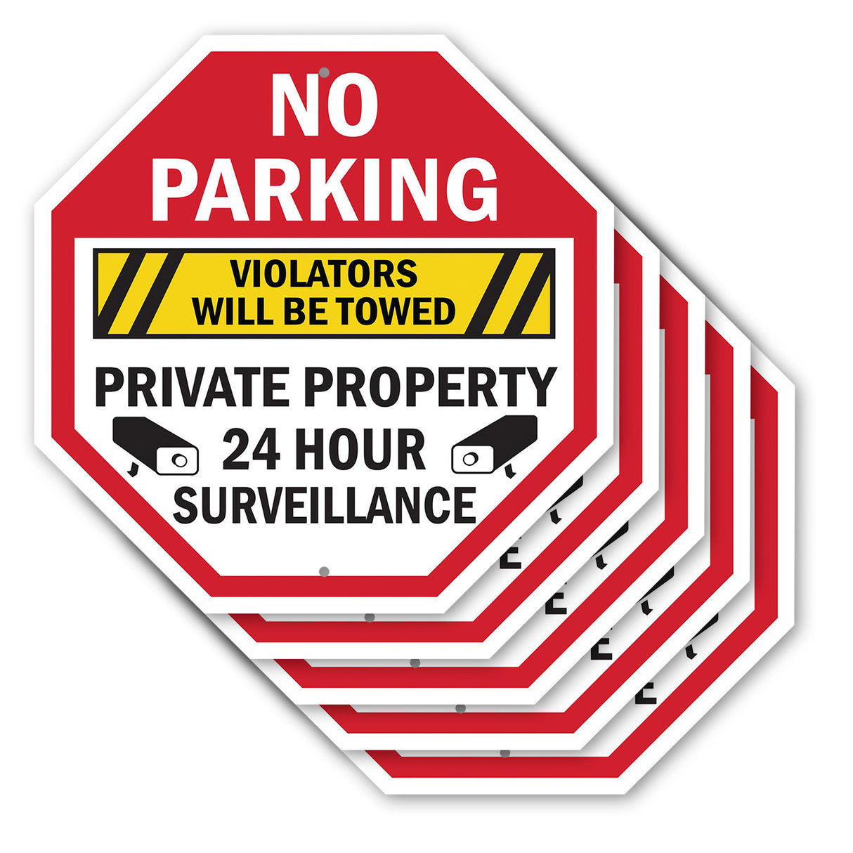 No Parking Violators Will Be Towed Private Property24 Hour Surveillance