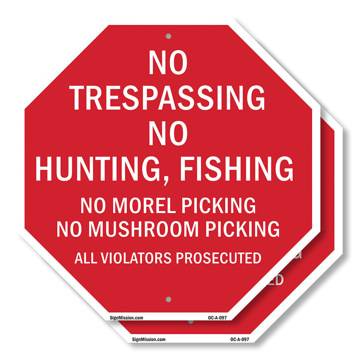 No Trespassing No Hunting