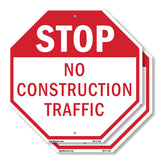 Stop No Construction Traffic