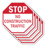 Stop No Construction Traffic