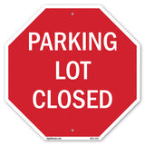 Parking Lot Closed
