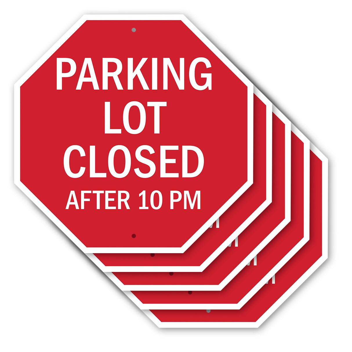 Parking Lot Closed After 10 Pm