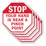 Stop Your Hand Is Near a Pinch Point