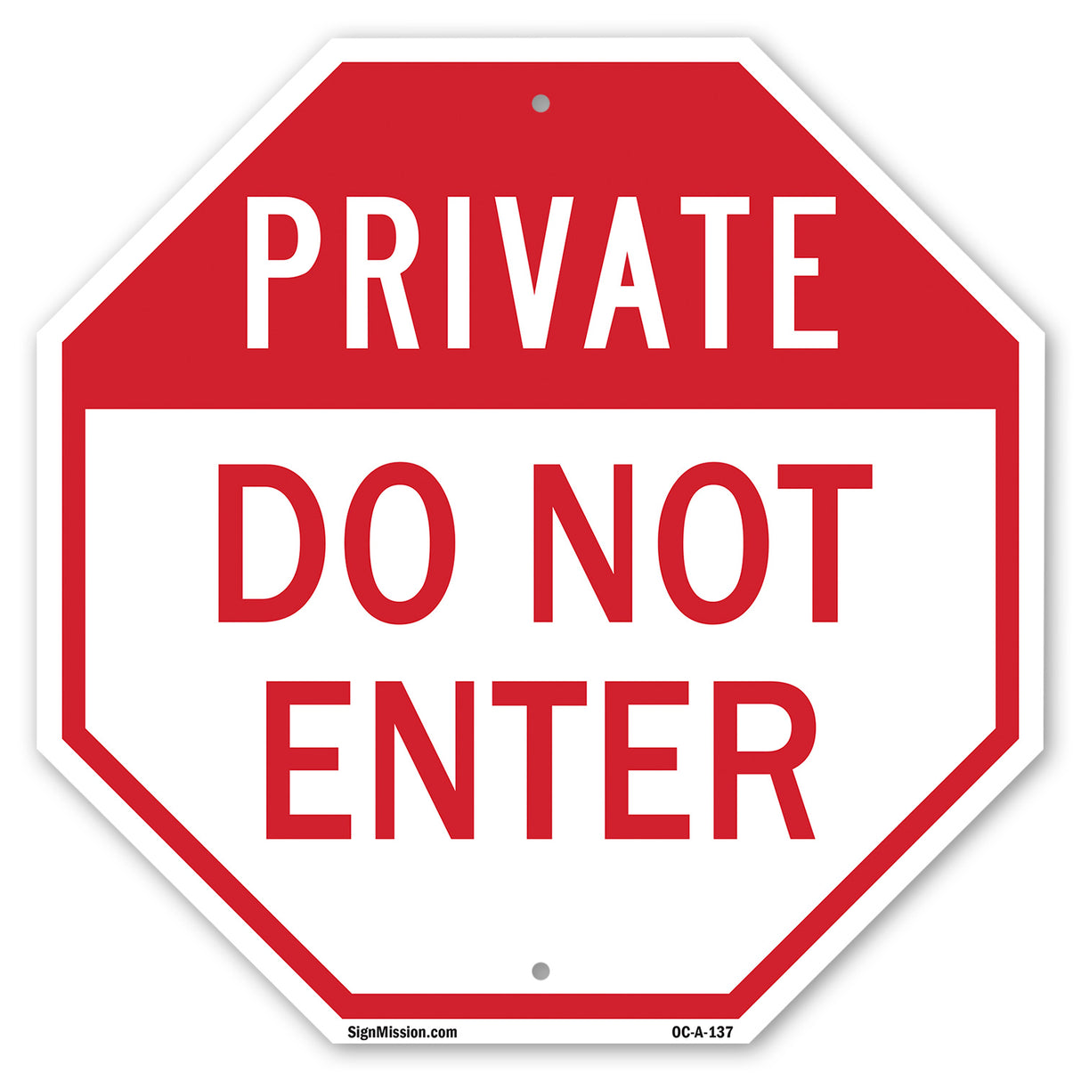Private Do Not Enter