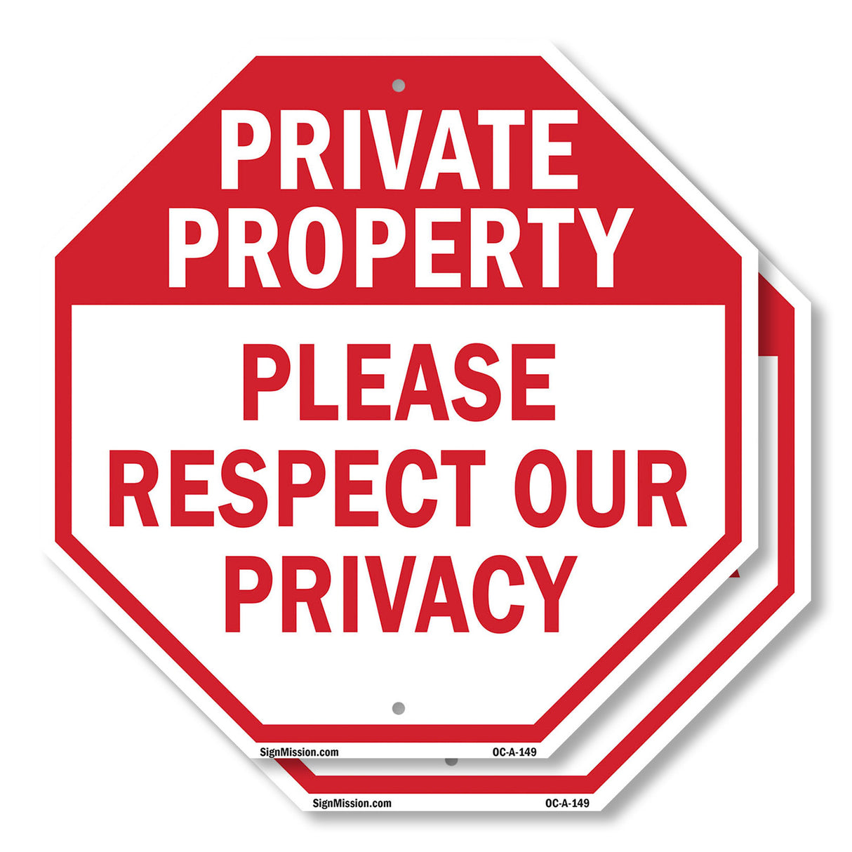 Private Property Please Respect Our Privacy