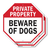 Private Property Beware of Dogs