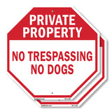 Private Property No Trespassing No Dogs