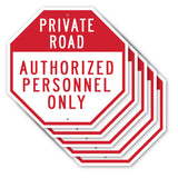 Private Road Authorized Personnel Only