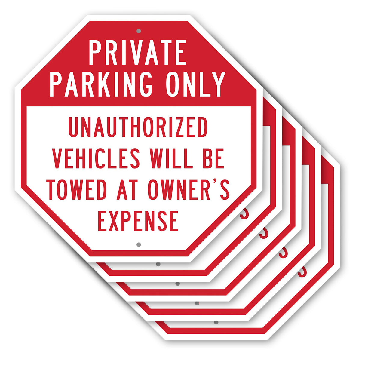 Private Parking Only Unauthorized Vehicles Will Be Towed at Owner's Expense