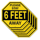 Please Stay 6 Feet Away