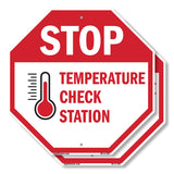 Stop Temperature Check Station