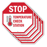 Stop Temperature Check Station