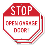 Stop Open Garage Door!