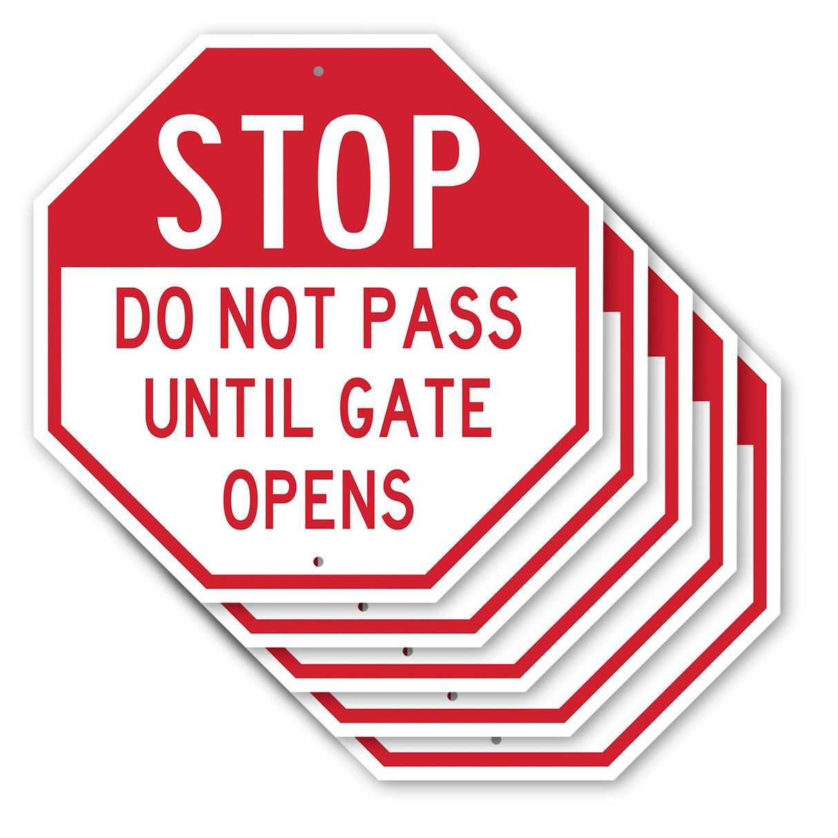 Stop Do Not Pass Until Gate Opens