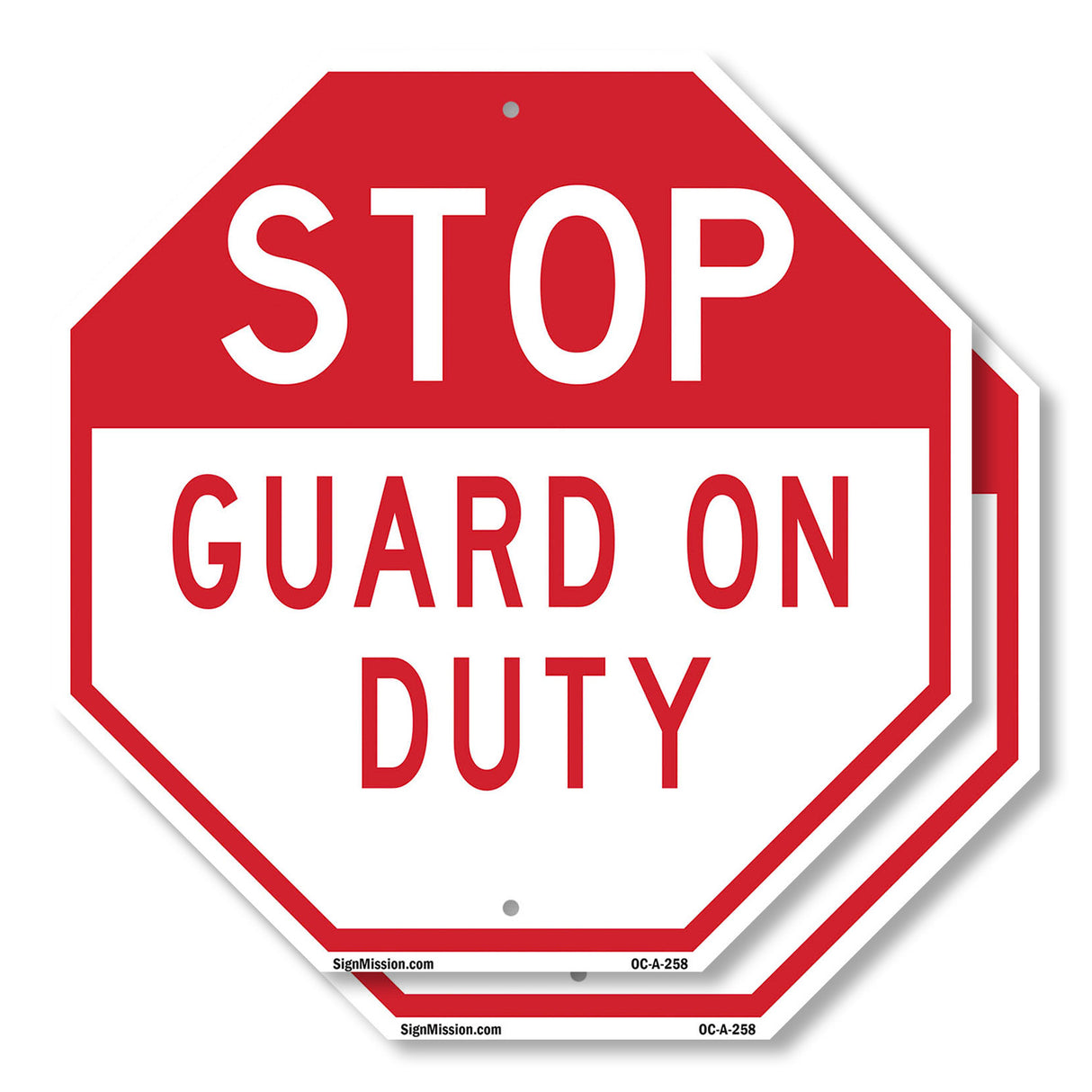 Stop Guard on Duty
