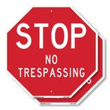 Stop No Trespassing
