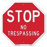 Stop No Trespassing