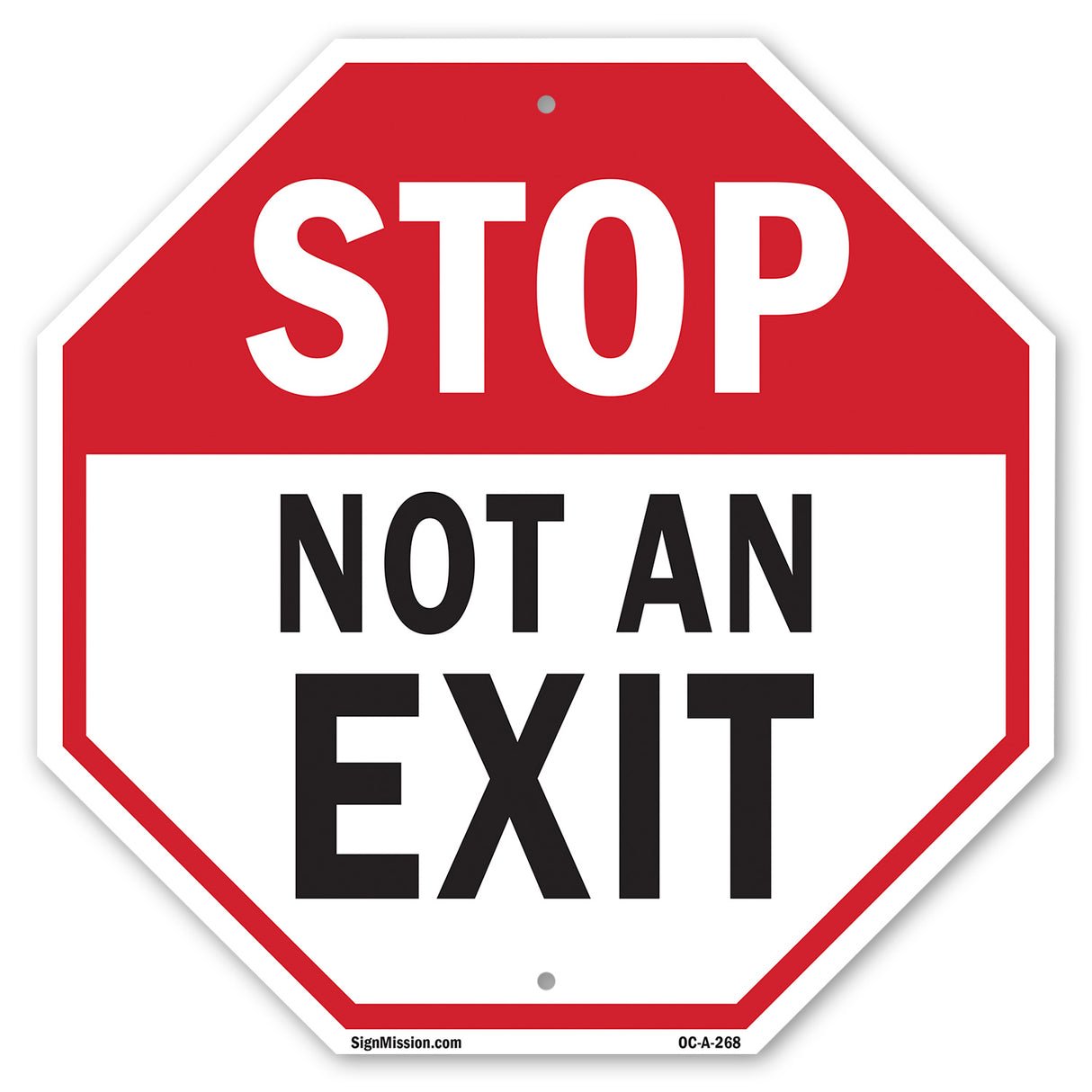 Stop Not an Exit