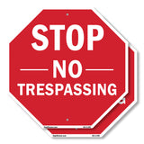 Stop No Trespassing