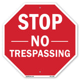 Stop No Trespassing