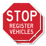 Stop Register Vehicles