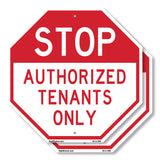 Stop Authorized Tenants Only
