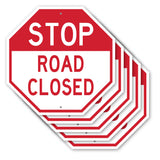 Stop Road Closed