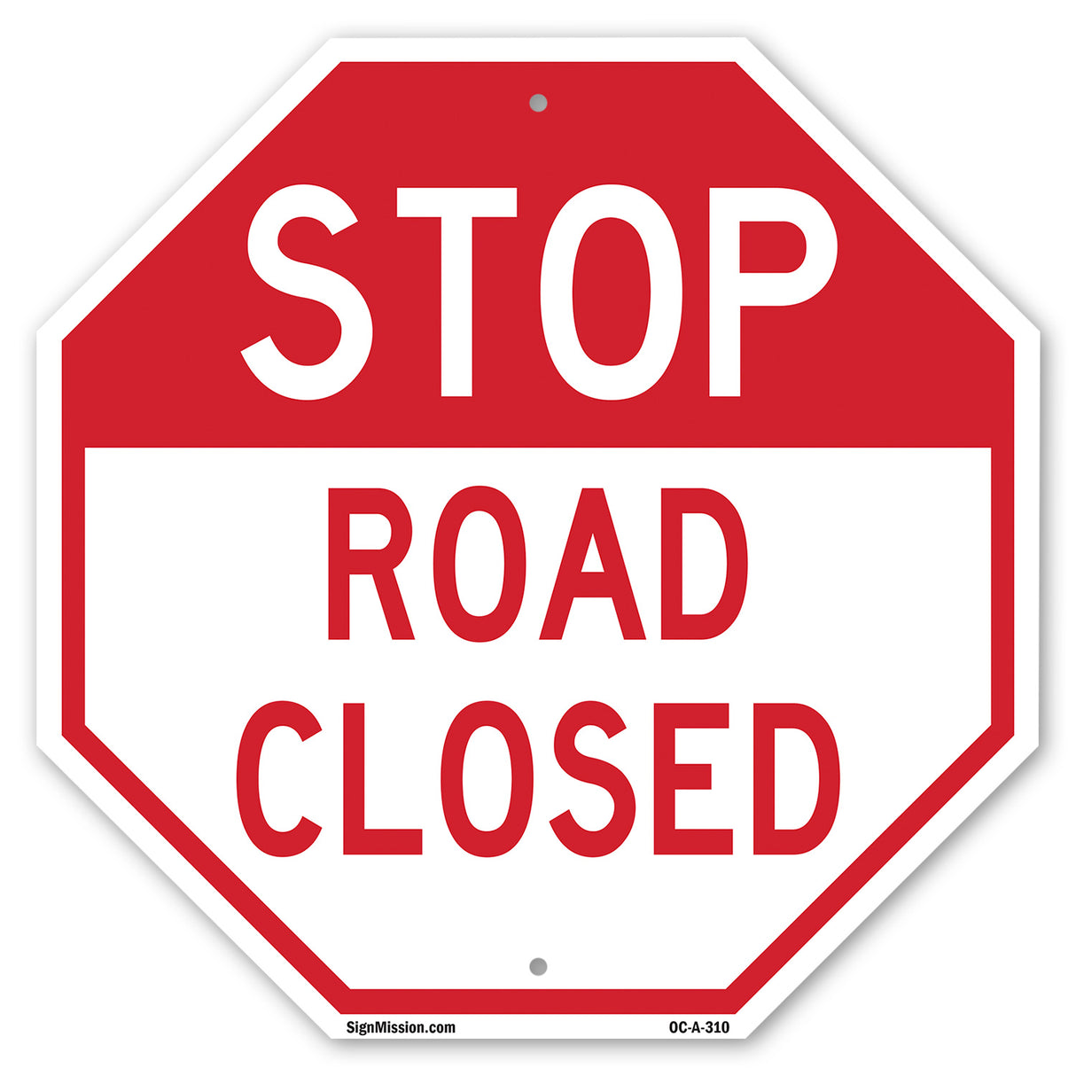Stop Road Closed