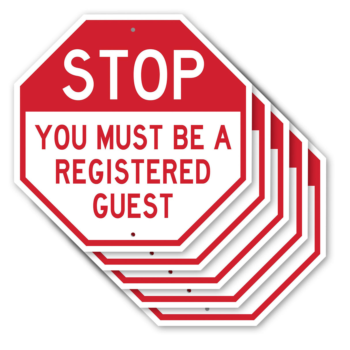 Stop You Must Be a Registered Guest