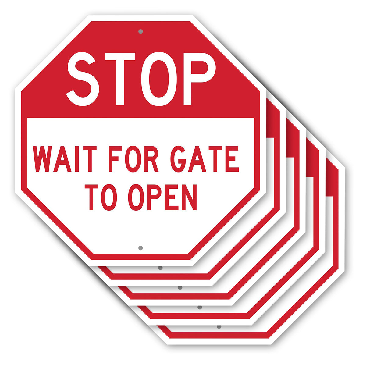 Stop Wait for Gate to Open