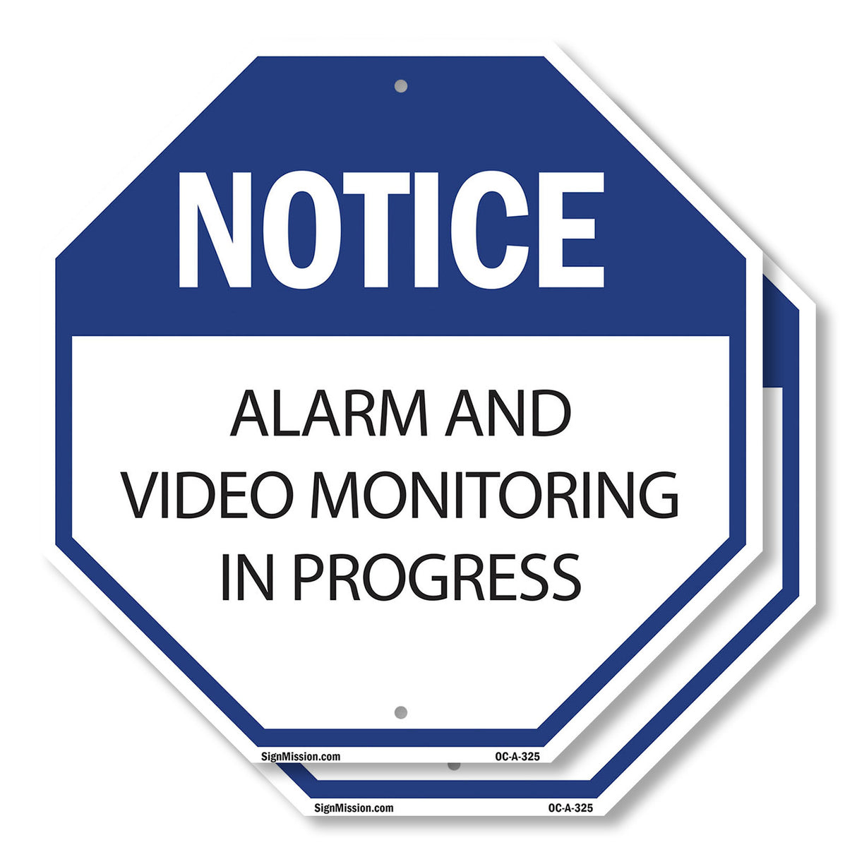 Notice Alarm and Video Monitoring in Progress
