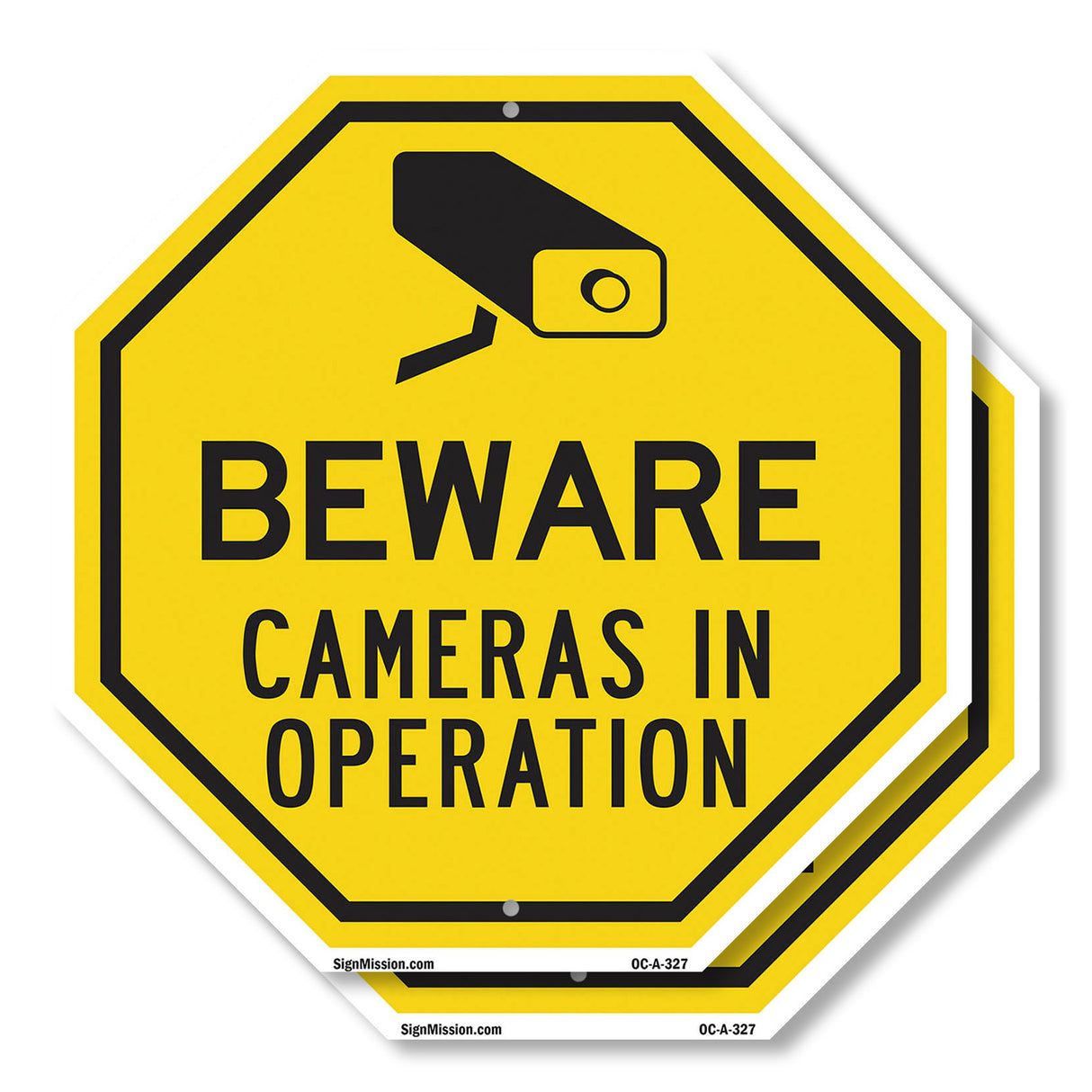 Beware Cameras in Operation