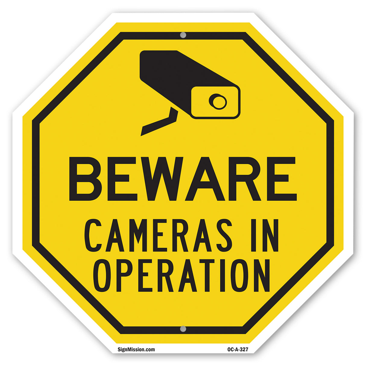 Beware Cameras in Operation