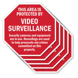 This Area Is Protected by Video Surveillance Security Cameras and Equipment Are in Use. Recordings Are