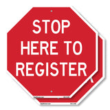 Stop Here to Register