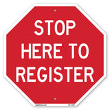 Stop Here to Register