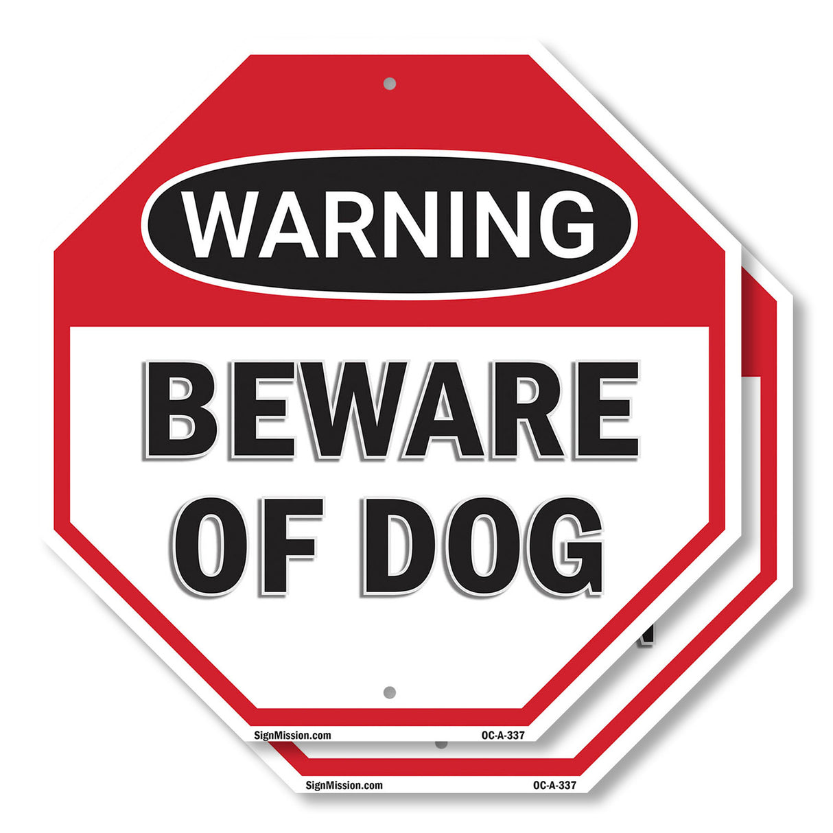 Warning Beware of Dog