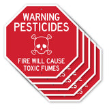 Warning Pesticides Fire Will Cause Toxic Fumes